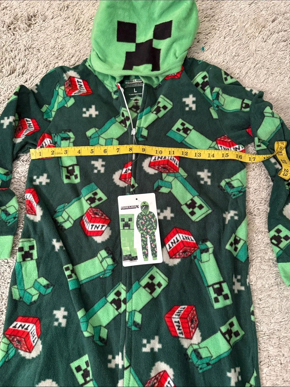 Minecraft soft fleece